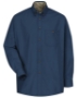 Short Sleeve Cotton Contrast Dress Shirt - SC74