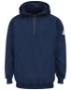 Pullover Hooded Fleece Sweatshirt Quarter-Zip - SEH8