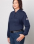 Women's Long Sleeve Tagless Henley Shirt - SEL3