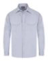 White/ Blue Pinstripe