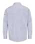 White/ Blue Pinstripe