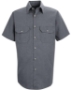 Heathered Poplin Uniform Shirt - SH20