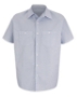 Industrial Stripe Work Shirt Long Sizes - SL20L