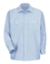 White/ Blue Pinstripe