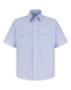 White/ Blue Pinstripe