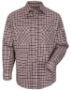 Plaid Long Sleeve Uniform Shirt - Long Sizes - SLD6L