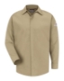 Concealed-Gripper Pocketless Work Shirt - SLS2
