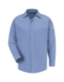 Concealed-Gripper Pocketless Work Shirt Long Sizes - SLS2L