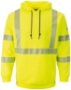 Hi-Visibility Pullover Hooded Fleece Sweatshirt - Long Sizes - SMH4L