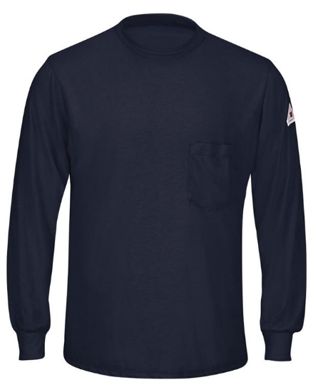 Long Sleeve Lightweight T-Shirt - Long Sizes - SMT8L