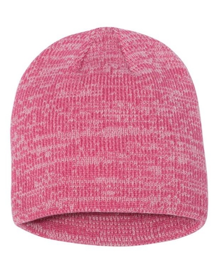 8" Marled Knit Beanie - SP03