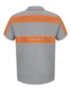 Light Grey/ Orange Trim