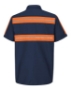 Navy/ Orange Trim