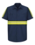 Navy/ Yellow Trim