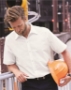 Specialized Short Sleeve Pocketless Work Shirt - Long Sizes - SP26L
