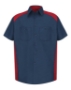 Navy/ Red