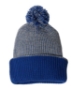 12" Knit Speckled Pom-Pom Beanie - SP70