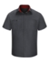 Charcoal/ Fireball Red