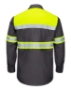 Fluorescent Yellow/ Charcoal