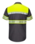 Fluorescent Yellow/ Charcoal