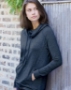Women’s HeatLast™ Fleece Faux Cashmere Funnel Neck Sweatshirt - W18706