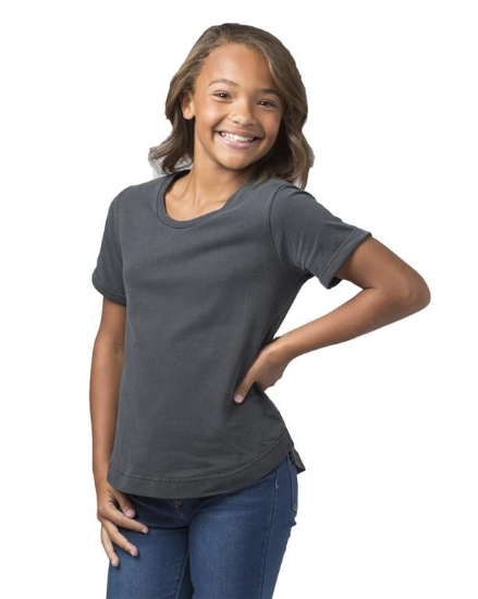 Girls' Vintage Cuff T-Shirt - YT57