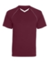 Maroon/ White
