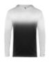 Youth Ombre Long Sleeve Hooded T-Shirt - 2205