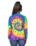 Fluorescent Rainbow Spiral