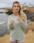 Women’s Lightweight California Wave Wash Hooded Sweatshirt - PRM2500