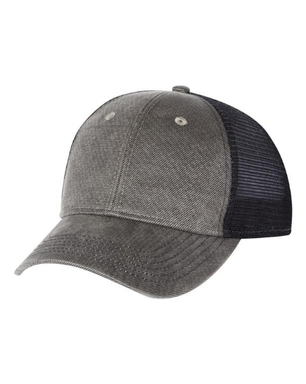 Faux Waxy Trucker Cap - SP3250