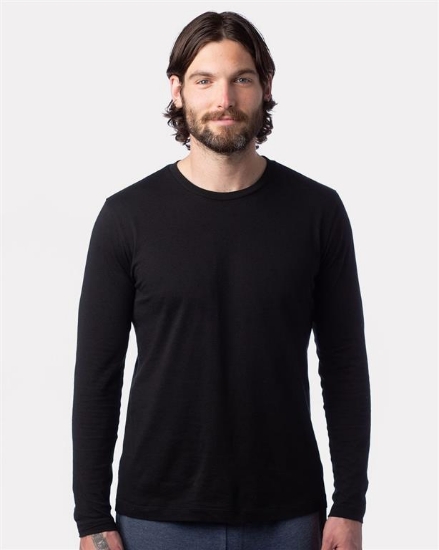 Cotton Jersey Long Sleeve Go-To Tee - 1170