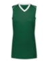 Dark Green/ White