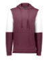 Maroon Heather/ White