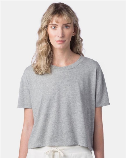 Women's Cotton Jersey Go-To Headliner Crop Tee - 5114C