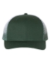 Dark Green/ Dark Green to White Fade