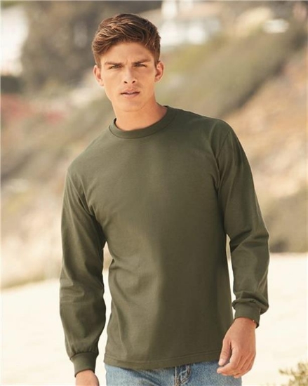 American Apparel - Heavyweight Cotton Long Sleeve Tee - 1304