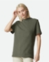 American Apparel - Pique Mockneck Tee - 1PQ