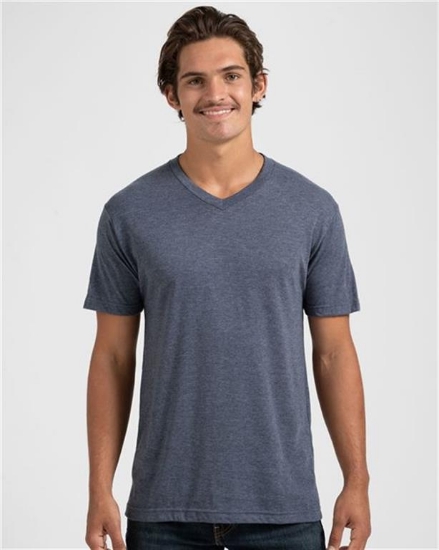 Tultex - Unisex Poly-Rich V-Neck T-Shirt - 207