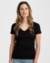 Tultex - Women's Fine Jersey V-Neck T-Shirt - 214