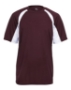 Maroon/ White