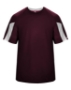 Maroon/ White