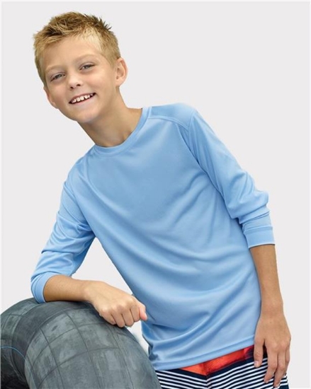 Paragon - Youth Long Islander Performance Long Sleeve T-Shirt - 218Y
