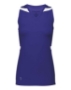 Purple/ White