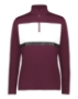 Maroon/ White