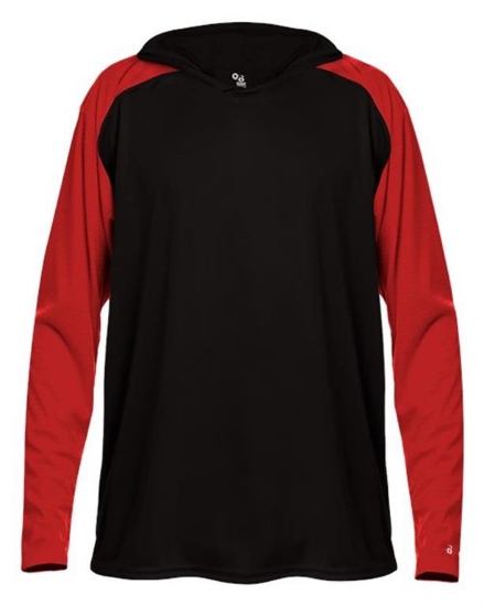 Badger - Breakout Youth Hooded T-Shirt - 2235