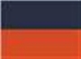 Navy/ Burnt Orange