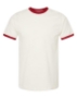 Vintage White/ Rio Red