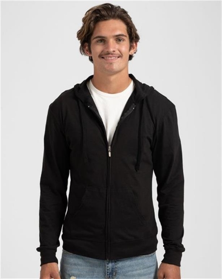 Tultex - Unisex Beach Full-Zip Hooded Long Sleeve T-Shirt - 260
