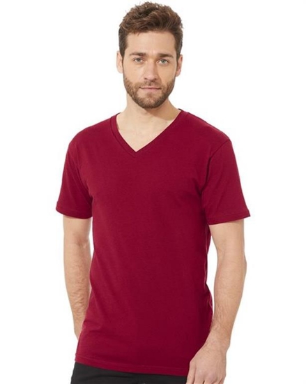 Next Level - Cotton V-Neck T-Shirt - 3200